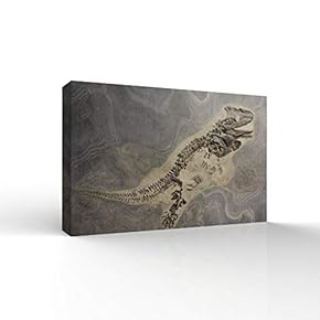 Retro Fossil Kitchen Poster