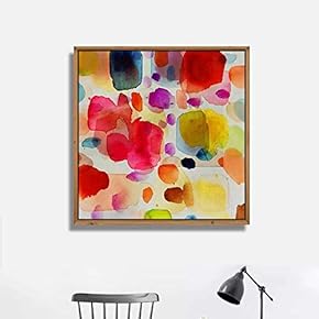 Framed Canvas Wall Art for Living Room, Bedroom Texture Canvas Prints for Home Decoration Ready to Hang - 16x16 inches