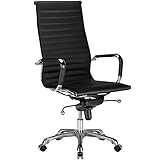 Poly and Bark EM-182-BLK Office Chair, Black