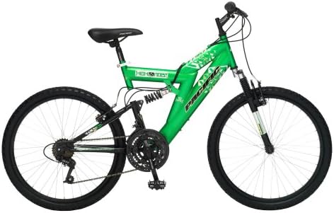 24 inch dual suspension bike