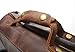 Leather Weekend Duffel Bag Canvas Travel Luggage Weekender Overnight Satchel Bag