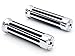 Krator HG001 Hand Grip (Chopper Skull Billet Chrome Comfortable 1