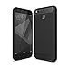 XiaoMi RedMi 4X Case - Ultra Thin Soft TPU Shock Proof Back Cover with Carbon Fiber Design Protective Case for XiaoMi RedMi 4X - Black