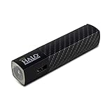 Halo Pocket Power Starlight 3000mAh Power Bank with Flash Light, Graphite