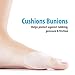 NatraCure Gel Big Toe Bunion Guards & Toe Spreaders - 1315-M RET6PK - (6 Pieces) - (For Pain Relief from Crooked Toes, Pressure, and Hallux Bunions)