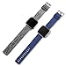 Welltin 2 Pack Bands Compatible with Fitbit Versa / Fitbit Versa 2 / Fitbit Versa Lite for Women Men, Breathable Woven Fabric Strap, Adjustable Replacement Wristband for Fitbit Versa Smart Watch