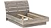 Tvilum Scottsdale Bed with with Slats, Queen, Truffle