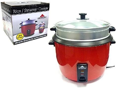 Rice Cooker-20 Cups, Red