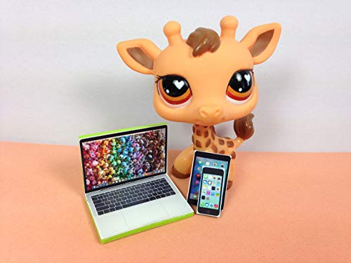 LPS Littlest Pet Shop 12 Accessories Lot Set 4 Laptops, 4 Tablets, 4 Phones PET NOT INCLUDED - Thumbnail 4