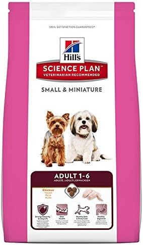Hill's Small and Miniature Adult Dog Food, 1.5 kg, Pack of 1 (1 x 1.5 kg), White, 1.5 kg (Pack of 1)