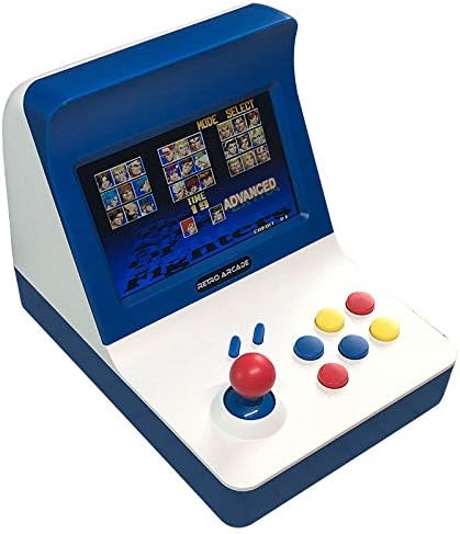 fonefunshop Mini Retro Arcade Game Machine With 3000 Classic Games - Blue / White