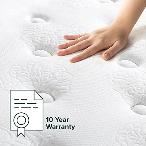 ZINUS 13 Inch Comfort Support Cooling Gel Hybrid Mattress / Euro Top