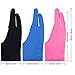 Mudder Tablet Drawing Glove Artist Glove for Graphic Tablet, Art Creation, Pen Display and iPad Pro Pencil (Blue, Pink, Black)