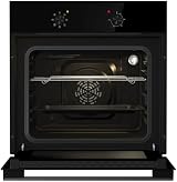 Hisense Built-in 60L Electric Oven Black 530x595x595 mm A Rated view 11