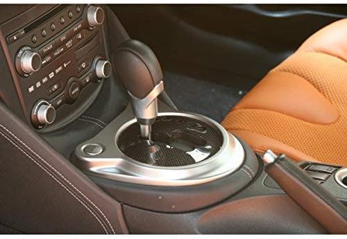 Amazon Z34 フェアレディz Atシフトゲートパネル 平織ブラックカーボン製 車 バイク 車 バイク