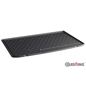 Gledring 1563 Rubbasol (Rubber) Kofferbakmat Geschikt voor Renault Captur II 2020-(bovenste variabele vloer)