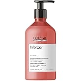 L'Oréal Professionnel Paris Inforcer Strengthening Shampoo - Prevents Breakage and Adds Softness For Weak, Fragile & Damaged Hair Types, With Biotin