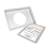 Fat Daddio's POBCC-9132 Sheet Cake Pan with Removable Bottom Anodized Aluminum, 9 x 13 x 2 Inch, Silver