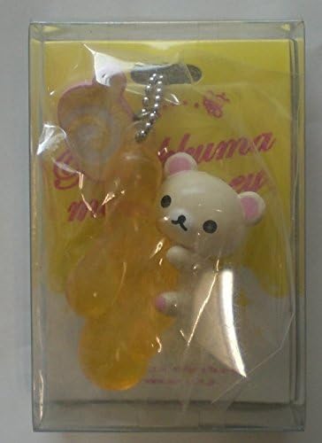 Rilakkuma Honey &amp; Smile mini figure key chain white roll cake separately prize