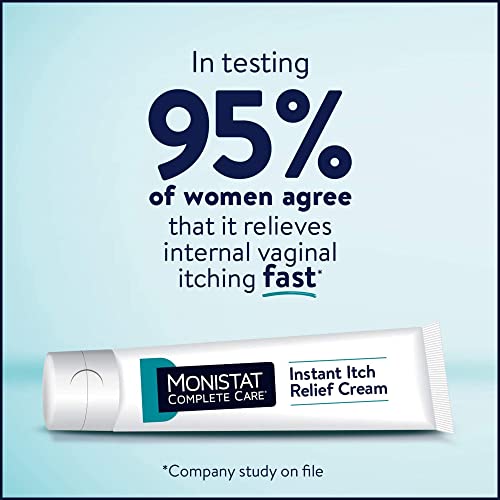 MONISTAT INSTANT ITCH RELIEF CREAM FOR WOMEN, MAXIMUM STRENGTH FEMININE ITCH CARE, 1 OZ
