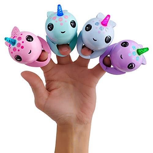 4 WowWee+Fingerlings+Light+Narwhal+Interactive