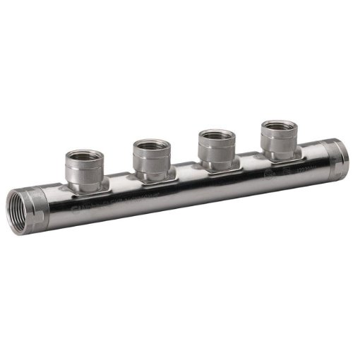 HomeFlex 11-070504 3/4-Inch x 3/4-Inch x 1/2-Inch Stainless Steel FIPT Manifold