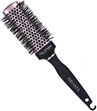 Hair Brush, Hair Blow Dryer Brush For Hair Drying, Styling, Curling, Starightening,Rose Gold Color(45mm diameter, 7-11 inch hair)-WEIYATS