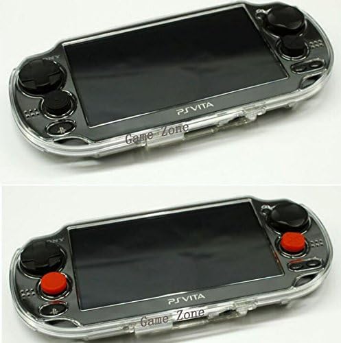 1 Set Analog Silicone Thumb Stick Grip Joystick Caps Cover for PSV 1000 2000 Black