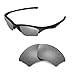 Walleva Titanium Mirror Coated Polarized Replacement Lenses for Oakley Half Jacket XLJ Sunglasses