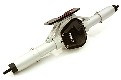 Integy RC Model Hop-ups C26756HARD Complete Billet Machined T7 Rear Axle for Axial SCX-10, Dingo, Honcho & Jeep