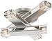 Possini Euro Design Modern Ceiling Light Flush Mount Fixture Aluminum Gray 19 3/4