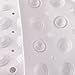 DMI Non-Slip Suction Cup Shower Mat with Drain Holes got Tub or Shower, 21 Inch Square, White