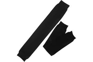 Housoutil 2pcs Men’s Calf Compression Leg Sleeves Black S Size Football Sports Running Support