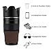 Arrowoods Car Cup Holder: 5-in-1 Car Cup Holder Expander for Phone, Sunglasses, Keys, Coins, Paper Cups, and Light Drinks,