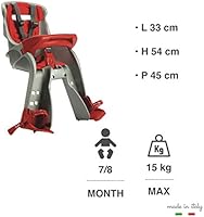 ok baby orion front bike seat