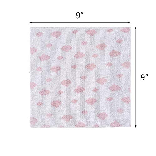 Baby Hooded Bath Towel, Super Soft Thick Absorbent Bath Towel and Washcloth for Infant and Toddler, Perfect Baby Shower Gift, 6 Pack