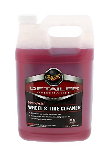 Meguiar's D14301 Non Acid Tire & Wheel Cleaner, 1 Gallon, 1 gallon, 1 Pack