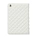 iPad Mini Case, iPad Mini 2 Case, iPad Mini 3 Case, IDEGG Fashion PU Leather Crown Design Bling Protective Smart Stand Case Cover with Auto Wake/Sleep for Apple iPad Mini 1/2/3 (White)