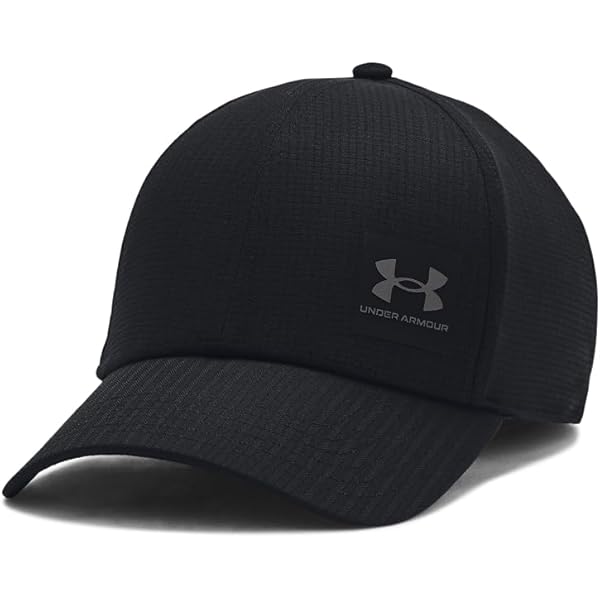Under Armour Mens Blitzing Team Cap - Sweat-Wicking S/M Black