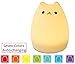 X-CHENG Night Light - 3-Modes Portable Silicone LED Night Lamp - 8 Single Colors Mode and 8-Color Breathing Light Mode - Adorable Animals' Appearance - USB Charging - Best nightlight for Baby