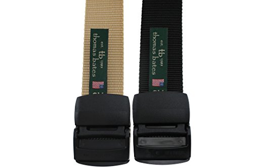 Big & Tall Bulldog Web Belt 2-Pack Made in the USA by Thomas Bates
