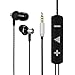 Bluenin BN-100 In-Ear Headphones with Mic Noise Isolating Earbuds with Remote Control for iPhone iPad Samsung Cell Phones