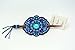 BEAUTIFUL Beaded Hair Barrette with Wood Stick (Blue)