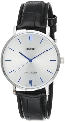 Casio Men's Watch MTP-VT01L-7B1UDF Silver Dial, Black Band price