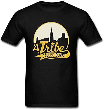 QITO Men A Tribe Called Quest Poster 100% Soft Cotton T Shirt Black L