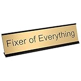 ExcelMark Fixer of Everything Desk Plate – 2" x