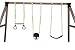 Safari Swings 2 Heavy Duty Iron Swing Hangers for Wooden Sets | Includes 2 Snap Hooks. for Connecting to a 4