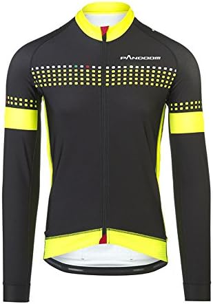 PANDOOM Outdoor Sports Men's Long Sleeve Cycling Jersey Bik Top Wear