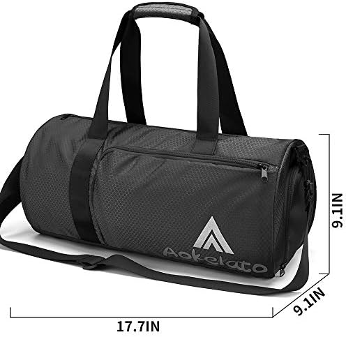 Sports Gym Bag, Travel Duffel bag with Wet Pocket & Shoes Compartment for men women 2 Sports Gym Bag, Travel Duffel bag with Wet Pocket & Shoes Compartment for men women