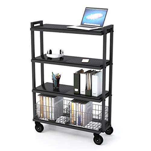 Atlantic Modular Mobile Storage Cart System, with Interchangeable